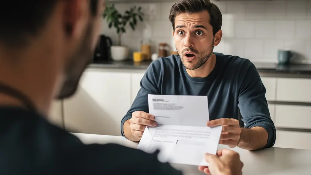 Emprunteur découvrant l'écart entre simulation et offre de prêt définitive